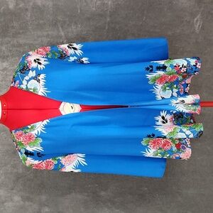 Lavender & Honey floral lightweight top size large